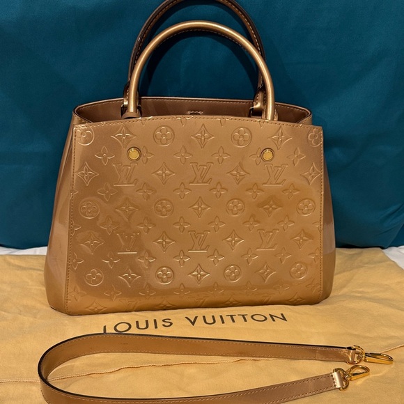 Louis Vuitton Gold Monogram Satchel Vernis
***RARE** - Picture 1 of 10